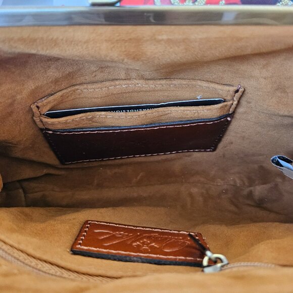 NWOT Patricia Nash Kisslock Wristlet - Picture 6 of 9